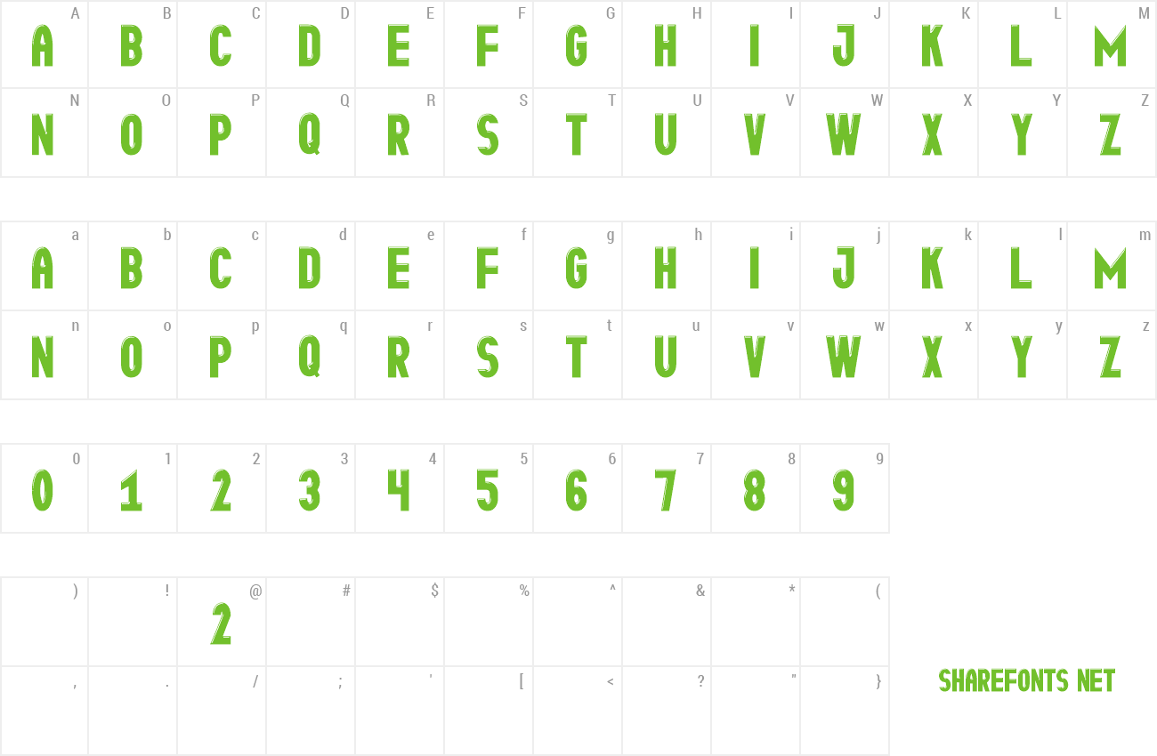 Font Brillante preview